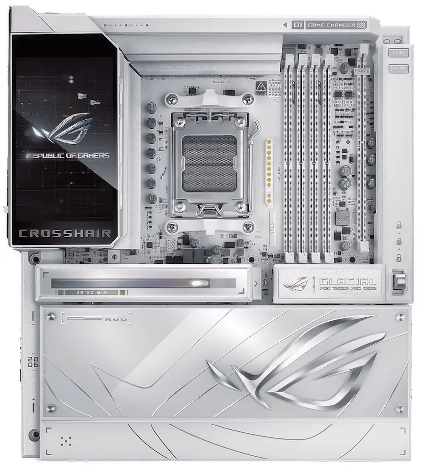Alcobendas Gaming - Montaje Placa Base ASUS ROG CROSSHAIR X870E GLACIAL Alcobendas