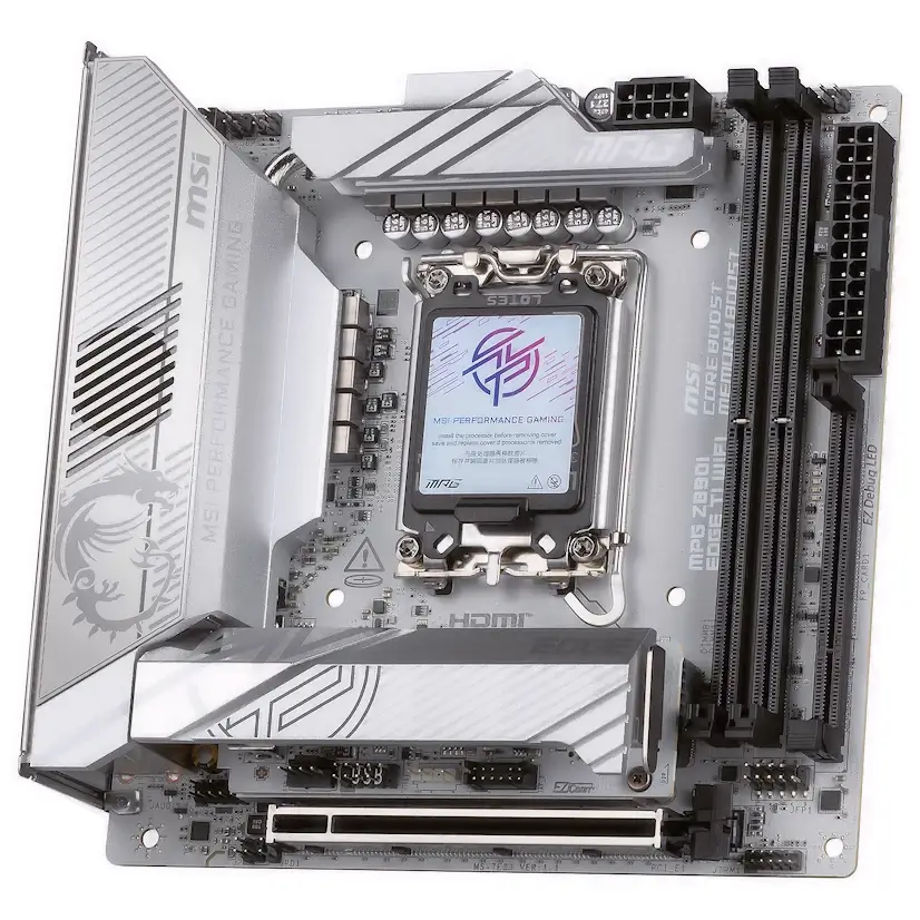 Montaje Placa Base MSI MPG Z890I EDGE TI WIFI Gaming PC Alcobendas